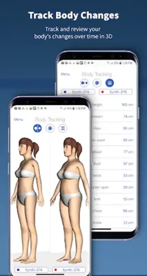 Nettelo - 3D body scanning and android App screenshot 1