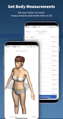 Nettelo - 3D body scanning and android App screenshot 3