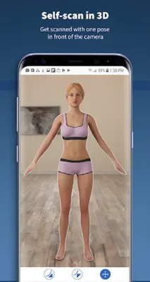 Nettelo - 3D body scanning and android App screenshot 5